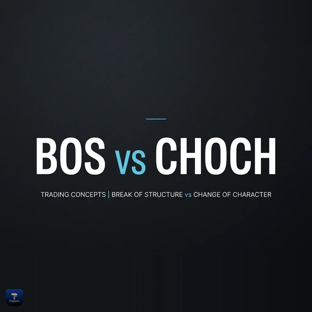 تفاوت BOS و CHoCH در تحلیل تکنیکال اسمارت مانی